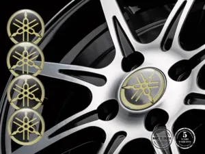 Yamaha Adesivo Silicone Logo Decalcomania Ruota Lusso
